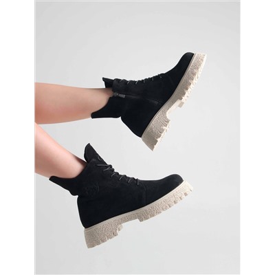 Ботинки ED'ART 228.V.1541'be. Черный замша