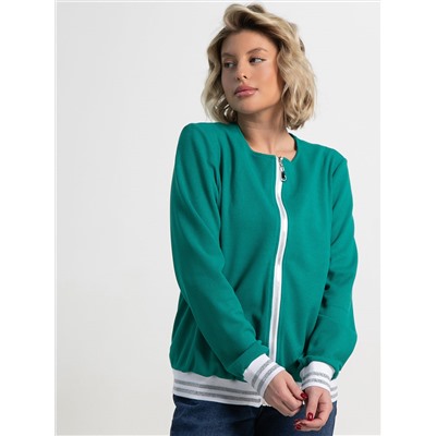 Бомбер Аланис (изумрудный) Б15407-7М