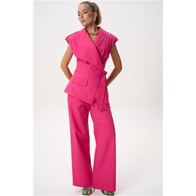 Жилет Яркое лето (фуксия)