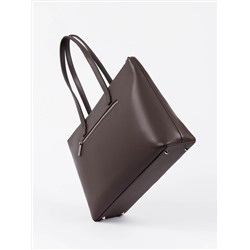 Женская кожаная сумка Richet 3202LN 879 Коричневый