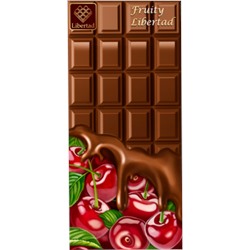 Шоколад Libertad Fruit горький 70% какао с вишней, 80г