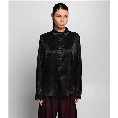 Рубашка #КТ8011 (4), чёрный