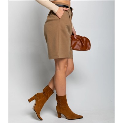 Шорты #КТ25122, тёмно-бежевый