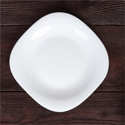 Столовый набор 13 предметов квадратный Sq13 86575 (WHITE) (уп 2)
