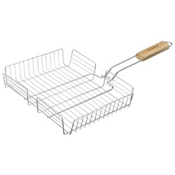 Решётка - гриль универсальная maclay, 25 x 31 см, хромированная сталь, для мангала