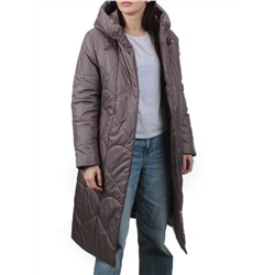 TR-2301 GRAY LILAC Пальто зимнее женское (верблюжья шерсть)