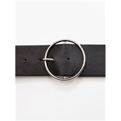 Ремень женский арт. P2/черный/круглый