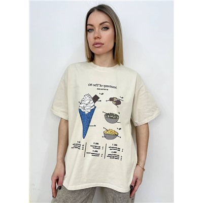 Футболка OVER SIZE (плотный хлопок)