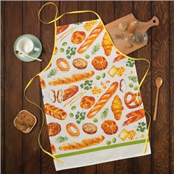 Фартук "Доляна" Bread 50х70 см, 100% хлопок, 164 г/м2