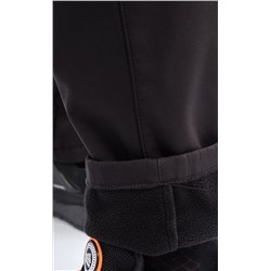 Брюки мужские утепленные зимние на подкладке из флиса F221-08-23000 тёмно-серые