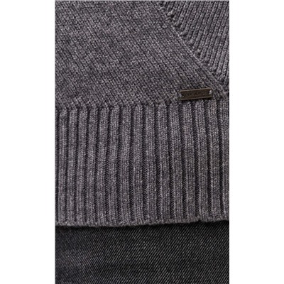 Водолазка F421-1528 grey melange