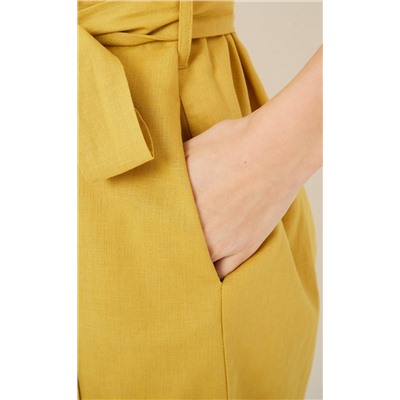Платье F212-0322-1 mustard