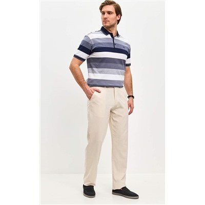 Брюки лен F511-0851 l.beige