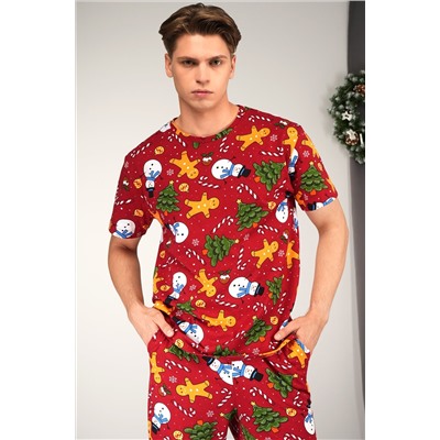 Мужская новогодняя пижама Happyfox