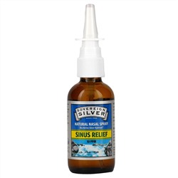 Sovereign Silver, Bio-Active Silver Hydrosol, натуральный назальный спрей, средство для облегчения заложенности носа, 10 част./млн, 59 мл (2 жидк. унции) (10 част./млн в 5 распылениях)