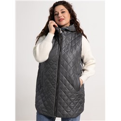 Жилет утепленный Фирменный стиль (графит) Б15320-18М