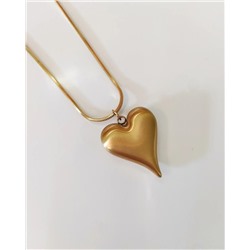 Кулон на цепочке Сердце