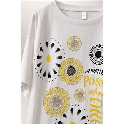 Нарядная футболка Dream Sun арт. F9702