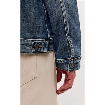 Куртка джинсовая мужская F311-1296 синяя