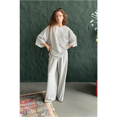 Блузка женская  ASY105/01/Серый меланж