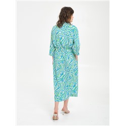 Платье из вискозы с принтом