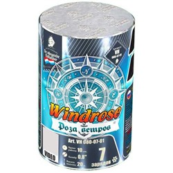 Фейерверк VH080-07-01 Роза ветров / Windrose (0,8" х 7)