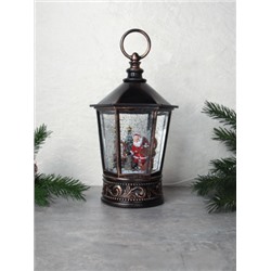 Светильник настольный новогодний 12х11х26 см / NG206-9 /уп 12/ музыкальный