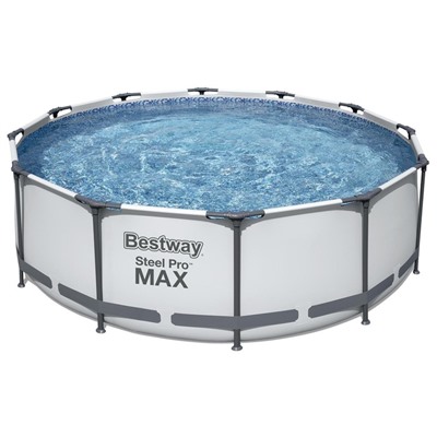 УЦЕНКА Бассейн каркасный Bestway Steel Pro Мах, 366×100 см, фильтр-насос, 56260
