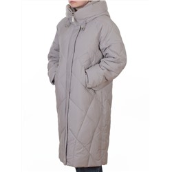 A620 GRAY Пальто зимнее женское (200 гр. био-пух)