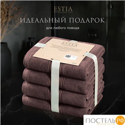 ESTIA МАРТОС кор К-т полотенец 50х80-4, 100% хлопок, 500 г/м2