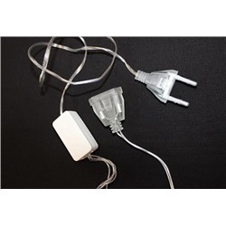 Хлопковые фонарики "ГОЛУБЫЕ", 20 LED, 3 м.