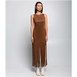 Платье #БШ2985, коричневый