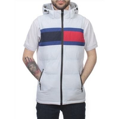 2113 WHITE Жилет мужской (100 гр. синтепон)