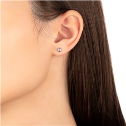 Серьги родированные серебро 925*