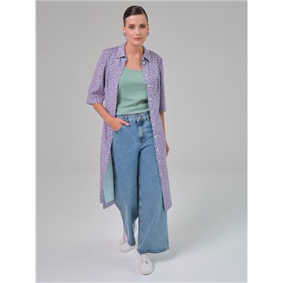 Топ трикотажный однотонный