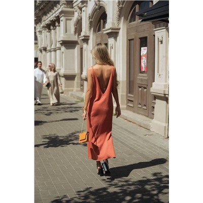 Платье KISS, Терракот