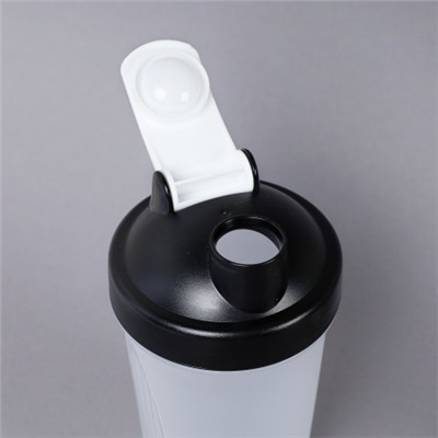 Бутылка/Шейкер SMALLHERO SHS-400 чёрная, для спортивного питания 400ML ШОК цена!/уп80