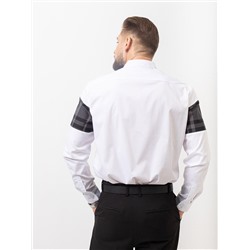 011J Мужская рубашка JenTa белый