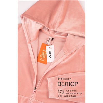 Велюровый костюм для девочки Happyfox