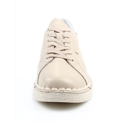 03-XKL22-033 BEIGE Полуботинки женские (натуральная кожа)