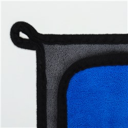 Полотенце для животных супервпитывающее, большое, 50×100 см, синее