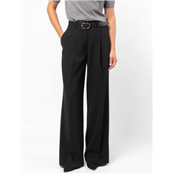 Брюки-палаццо из эластичного крепа