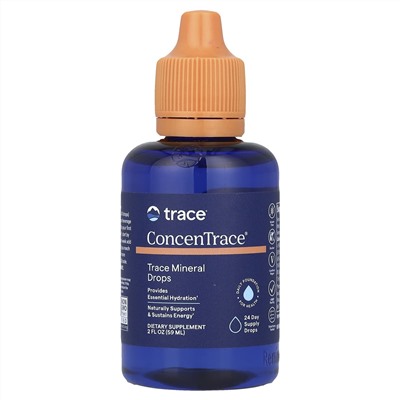 Trace, ConcenTrace®, микроэлементы в каплях, 59 мл (2 жидк. унции)