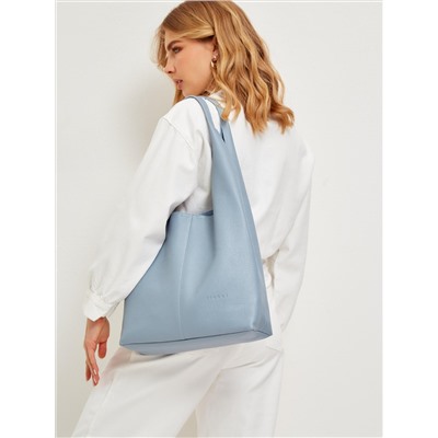 Женская кожаная сумка Richet 2903LN 773 Голубой