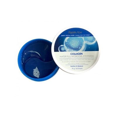 Гидрогелевые патчи для области вокруг глаз с коллагеном FarmStay Collagen Water Full Hydrogel Eye PatchКорейская косметика по оптовым ценам. Популярные бренды Корейской косметалогии в интернет магазине ooptom.ru.