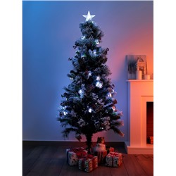 Ёлка светодиодная «Снежная» 210 см, диаметр нижнего яруса 90 см, 270 веток, 8 режимов, свечение белое