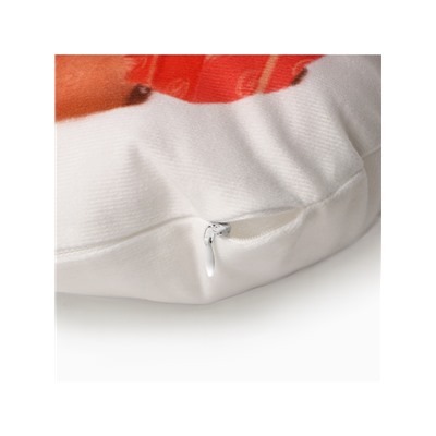 Подушка декоративная новогодняя «Этель. Оленёнок», 27×35 см, велюр