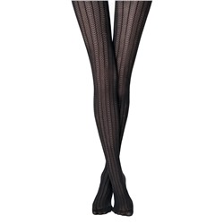 CONTE LACY LINE Колготки женские с ажурным рисунком и полосами