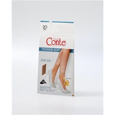 CONTE TENSION SOFT 20 (1 пара) Носки женские