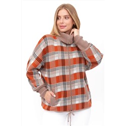 Жакет Д 3128/бежево-оранжевый